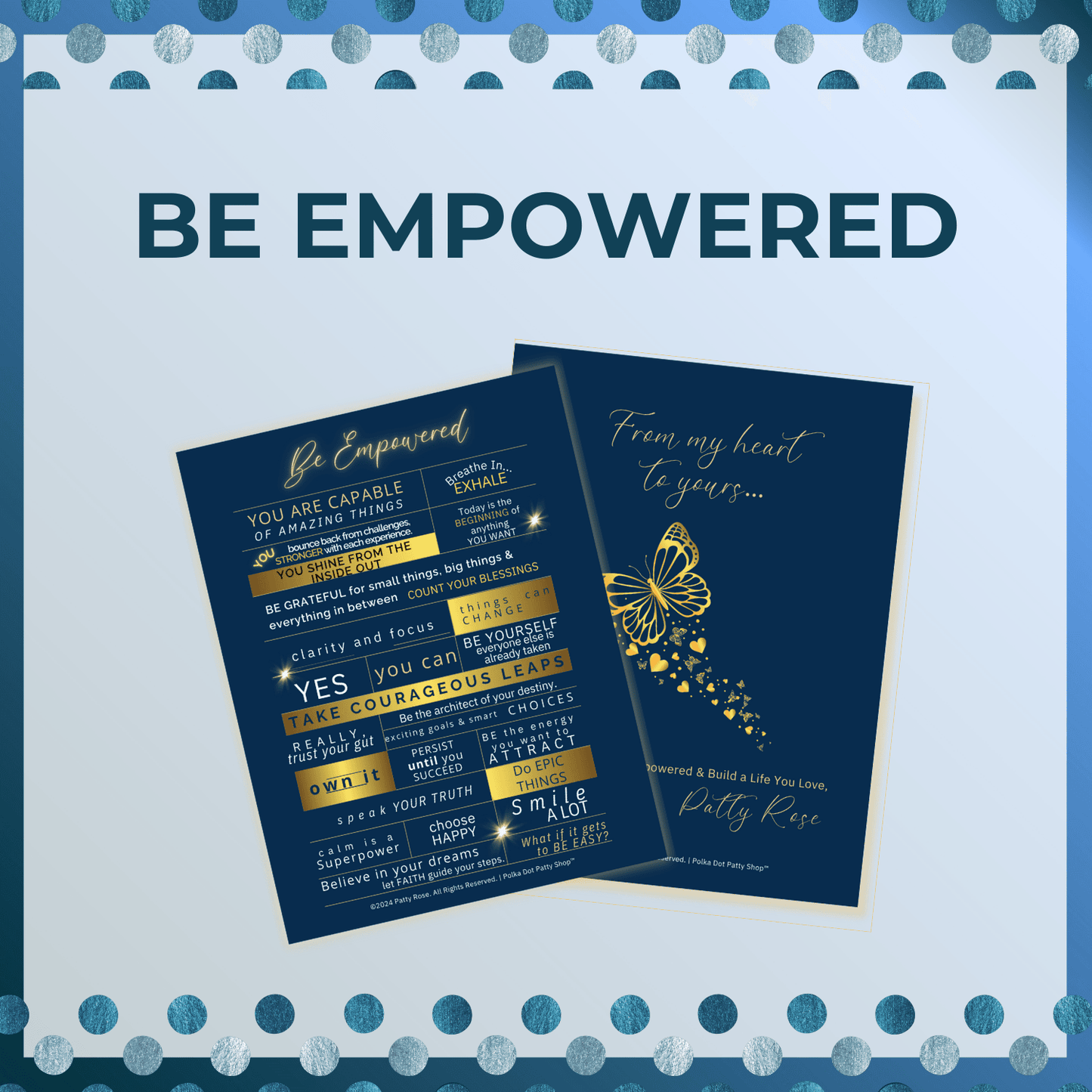 Be Empowered Manifesto