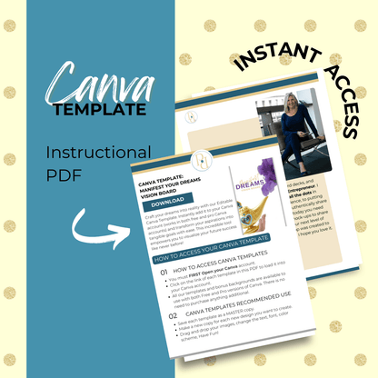 pdf instructional with screen shares for easy instant access.